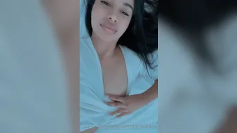 April Santos aka aprilsantos onlyfans Cute young lady puts on big tits