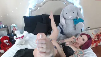 annabellpeaksxx chaturbate Hot pussy pushes vagina