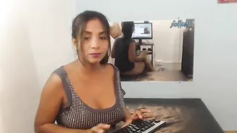 caterine_zapata Feminine female with big boobs enjoys sex toy