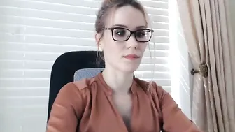 myassistant Openwork blonde erotically moving in front of the camera