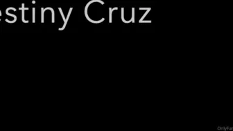 Destinycruzxxx onlyfans Sexy krala undresses and caresses boobs