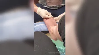 tootsiepoptoe onlyfans Adorable chick pulls vagina