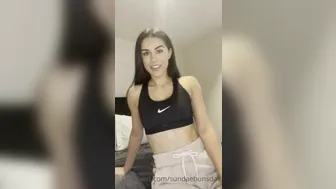 Mia Falls aka sundaebunsdae onlyfans 18-02-2022 performance Full ticket show