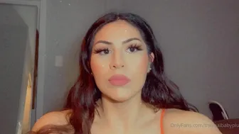 therealbabypluto onlyfans  demonstratively masturbating on cam