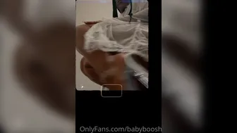 Boo Shay aka babyboosh onlyfans Sexy mare caresses hairy cunt