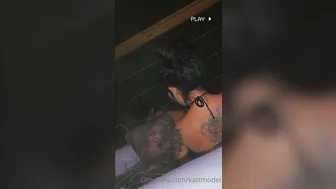 kattmodel onlyfans Skin in glasses shows big chest