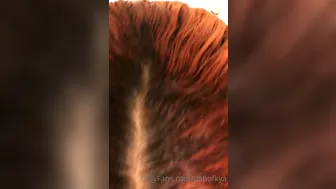 Kya aka dabofkya onlyfans Red-haired trash pretty jerks off pussy