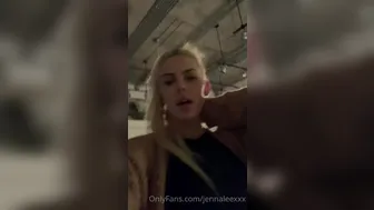 Jenna Lee aka jennaleexxx onlyfans  with a toy in the ass