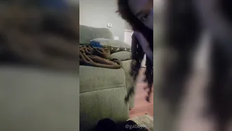 Gabby aka gabbyryan onlyfans The naughty dolly jerks off her pussy with a phallus