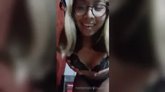 Latin Couple Vip aka hottestlatincouplevip onlyfans Gripping nipple brightly jerking off with sex toy