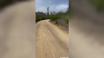 LaynaBoo aka Layna Boo aka laynaaboo onlyfans  in stockings teased pussy lying on her back