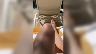 LaynaBoo aka Layna Boo aka laynaaboo onlyfans Luxurious blonde passionately pulls pussy