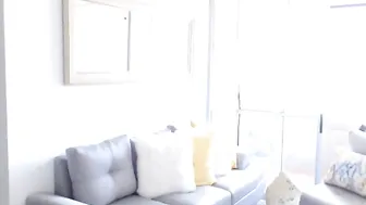 mariasantosferrer Dark haired doll gently pulls pussy