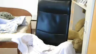 alessya_and_kevin Scoring bitch fucks herself with a dildo