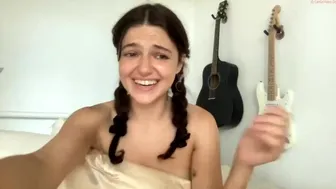 sweet_small_slut chaturbate cute blonde girl got herself a finger on the couch