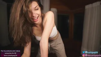 loollypop24 chaturbate Skinny web model masturbates