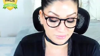 missmina Slender lady with a tattoo shows her charms