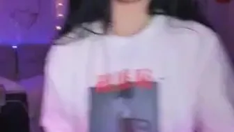 hornyunicornn chaturbate Cute confused fucks shaved pussy