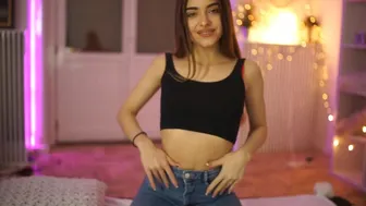 salenastorm chaturbate Leggy blonde pampers pussy with her fingers