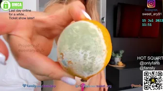 sweet_ary chaturbate Charming doll has sex