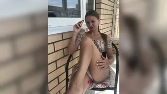 VeronicaLake Cute doll communicates in fries