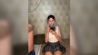 AsunaYri Luxurious harlot masturbates cunt