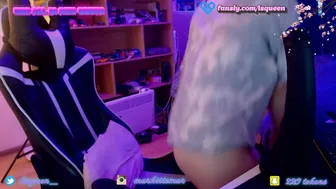 lsqueen   and overall dildo