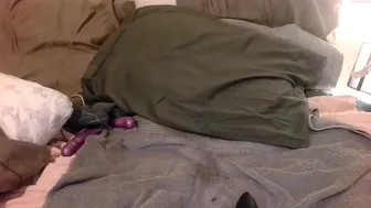 _farmgirll Cute brunette caresses her charms