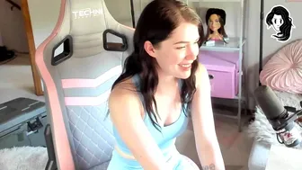 evelynclaire A dolly rides on a large rubber simulator