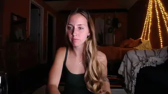 minabeam Graceful female admires beautiful tits