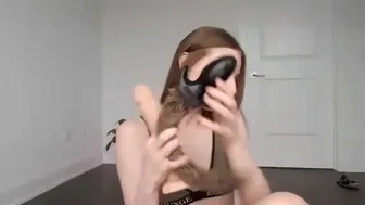 angelinheat Fluffy bitch shows vagina