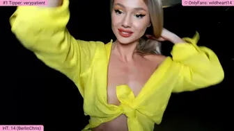 yveline  with beautiful milks cums