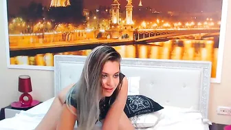 melaniehayes Tender blonde squeezes boobs