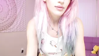 cherrycrush Solid slut gently squeezes pussy