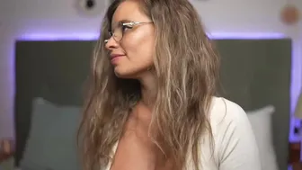 brandywhite Busty chick caresses big nipples