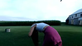 farmgirl__ Sweet chick fucks both holes