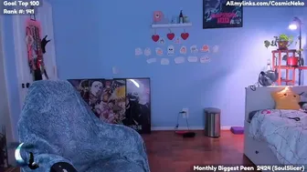 cosmicneko 29-01-2022 performance webcam masturbation