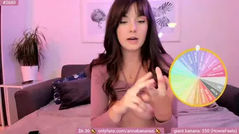 annabanana Gorgeous beast caresses the vagina with fingers