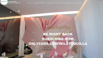 wildtequilla chaturbate Hot brunette girl pulls her pussy