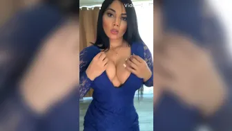 Ashley Carolina aka ashleycarolina onlyfans babe in stockings fucks both holes