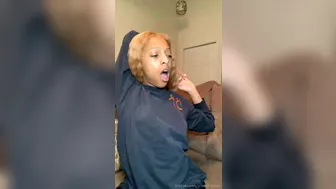 Bria Backwoods aka briabackwoods onlyfans big ass blonde in stockings twisting her ass