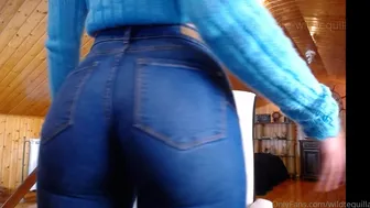 Liliana aka wildtequilla onlyfans adorable babe caresses hairy cunt