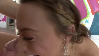 Chanel Preston aka mychanelpreston onlyfans  clear slut is hot pounded in pussy