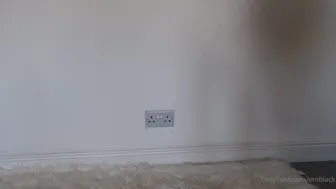 Emily Black aka Emblack onlyfans hot beast sticks fingers in wet holes