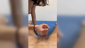 Eva Generosi aka nofacefreak_ onlyfans fascinating girl masturbating fingers