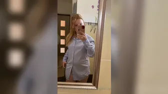 Angelina BabyGirl aka innocentangelinavip onlyfans flirty bitch fucks both holes