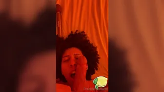 Freckle Lemonade aka freshlemonade onlyfans naughty slut posing in lingerie