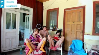 naughtylov3 chaturbate big breasted passion rubs the body with oil