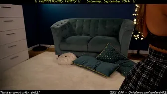 surfergirl121 chaturbate juicy lass caresses sissy