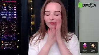 ninellflower chaturbate big breasted slut fucks shaved cunt